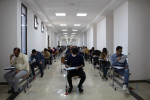آزمون استخدامی وزارت بهداشت در بیرجند برگزار شد