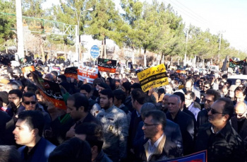 حضور جهادگران جهاددانشگاهی استان در راهپیمایی حمایت از اقدام شجاعانه سپاه و گرامیداشت شهدای مقاومت