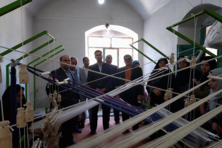 افتتاح کارگاه صنایع دستی سرچاه تازیان خراسان جنوبی