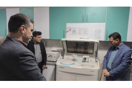 تجهیز آزمایشگاه جهاد دانشگاهی قاین به دستگاه پیشرفته آزمایشگاهی