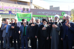 حضور جهادگران خراسان جنوبی در راهپیمایی ۱۳ آبان؛ روز ملی مبارزه با استکبار جهانی