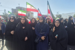 حضور جهادگران خراسان جنوبی در راهپیمایی ۱۳ آبان؛ روز ملی مبارزه با استکبار جهانی