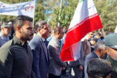 حضور جهادگران خراسان جنوبی در راهپیمایی ۱۳ آبان؛ روز ملی مبارزه با استکبار جهانی