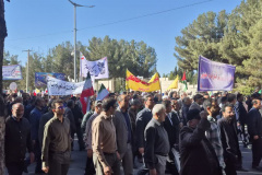حضور جهادگران خراسان جنوبی در راهپیمایی ۱۳ آبان؛ روز ملی مبارزه با استکبار جهانی