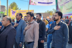 حضور جهادگران خراسان جنوبی در راهپیمایی ۱۳ آبان؛ روز ملی مبارزه با استکبار جهانی