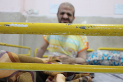 روز پدر به روایت همدلی؛ حضور جهادگران در خانه سالمندان بیرجند