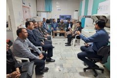 مراسم بهره‌برداری از دستگاه جدید آزمایشگاه تشخیص طبی جهاددانشگاهی خراسان جنوبی_ قاین