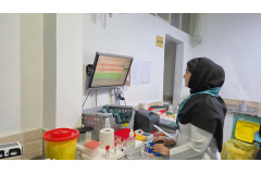 مراسم بهره‌برداری از دستگاه جدید آزمایشگاه تشخیص طبی جهاددانشگاهی خراسان جنوبی_ قاین