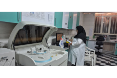 مراسم بهره‌برداری از دستگاه جدید آزمایشگاه تشخیص طبی جهاددانشگاهی خراسان جنوبی_ قاین