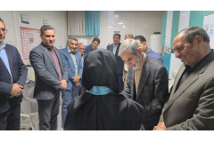 مراسم بهره‌برداری از دستگاه جدید آزمایشگاه تشخیص طبی جهاددانشگاهی خراسان جنوبی_ قاین