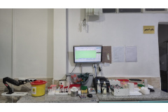 مراسم بهره‌برداری از دستگاه جدید آزمایشگاه تشخیص طبی جهاددانشگاهی خراسان جنوبی_ قاین