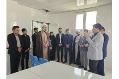 آغاز بکار محل نمونه گیری آزمایشگاه تشخیص طبی جهاددانشگاهی مرکز قاینات در زیرکوه