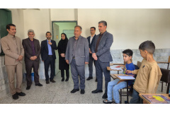 بازدید مسئولان از فرآیند اجرایی طرح "نذر آموزشی" در جهاددانشگاهی خراسان جنوبی