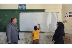 بازدید مسئولان از فرآیند اجرایی طرح "نذر آموزشی" در جهاددانشگاهی خراسان جنوبی