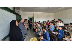 بازدید مسئولان از فرآیند اجرایی طرح "نذر آموزشی" در جهاددانشگاهی خراسان جنوبی