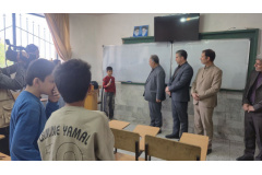 بازدید مسئولان از فرآیند اجرایی طرح "نذر آموزشی" در جهاددانشگاهی خراسان جنوبی