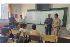 بازدید مسئولان از فرآیند اجرایی طرح "نذر آموزشی" در جهاددانشگاهی خراسان جنوبی