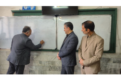 بازدید مسئولان از فرآیند اجرایی طرح "نذر آموزشی" در جهاددانشگاهی خراسان جنوبی