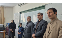 بازدید مسئولان از فرآیند اجرایی طرح "نذر آموزشی" در جهاددانشگاهی خراسان جنوبی