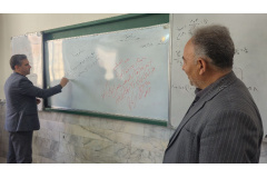 بازدید مسئولان از فرآیند اجرایی طرح "نذر آموزشی" در جهاددانشگاهی خراسان جنوبی