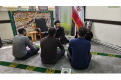 برگزاری مراسم اربعین تدفین رهبر شهید انقلاب در جهاددانشگاهی خراسان جنوبی