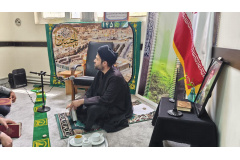 برگزاری مراسم اربعین تدفین رهبر شهید انقلاب در جهاددانشگاهی خراسان جنوبی