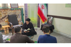 برگزاری مراسم اربعین تدفین رهبر شهید انقلاب در جهاددانشگاهی خراسان جنوبی