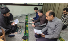 برگزاری مراسم اربعین تدفین رهبر شهید انقلاب در جهاددانشگاهی خراسان جنوبی
