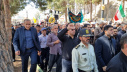 حضور جهادگران جهاددانشگاهی خراسان جنوبی در مراسم تشییع شهدای اقتدار ملی