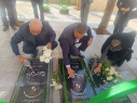 جهادگران جهاددانشگاهی خراسان جنوبی با شهدا تجدید میثاق کردند
