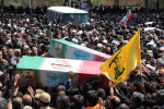 حضور جهادگران جهاددانشگاهی خراسان جنوبی در مراسم تشییع شهدای اقتدار ملی