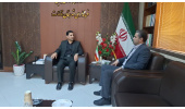دیدار رئیس جهاددانشگاهی خراسان جنوبی با فرماندار قاینات