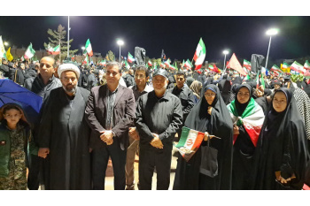 حضور جهادگران خراسان جنوبی در اجتماعات مردمی بیعت با رهبر معظم انقلاب