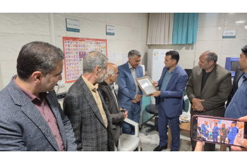 تقدیر فرماندار قائنات از خدمات آزمایشگاه تشخیص طبی جهاددانشگاهی استان